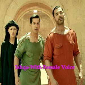 Ishqa - With Female Voice Free Karaoke